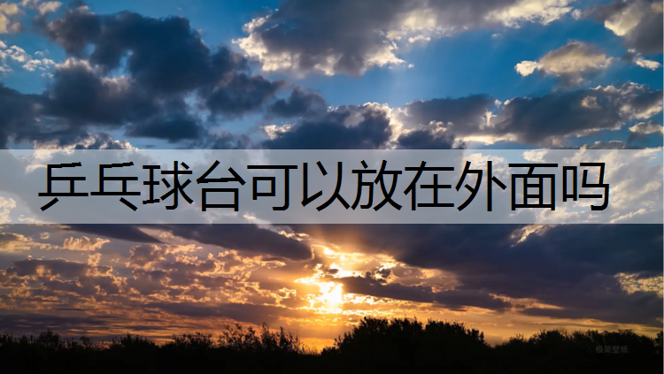 乒乓球台可以放在外面吗
